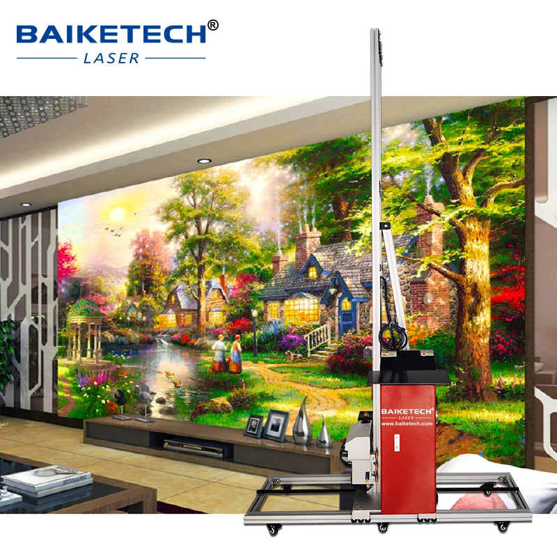 Factory Direct Sales 3D UV Inkjet Vertical Panel Pvc Wall Panel Printing Machine Direct Drawing Pictures Photos on the Wall