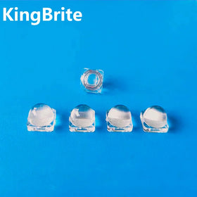 Plano-Convex Aspheric PMMA LED Strip Lens 7.6mm 30 Degree SMD 2835 IP68 >90% Transmittance
