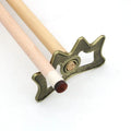 Old-Fashion Style Bronze Crown Billiard Cue Rack/ Rest Bridge Head for Sale