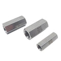 1/8" 1/4" 3/8" 1/2" 3/4" 1" 304 Stainless Steel One-Way Check Valve with Ball Structure Hexagonal Female Thread