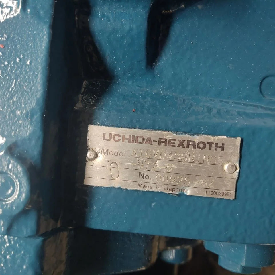 Excavator PC75UU-2 Main Pump PC75UU-2 Hydraulic Pump UCHIDA A10VD43SRIRS5 PC75 Pump