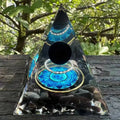 Newest Orgone Pyramid Ornament Natural Chakras Healing Crystals Stone Amethyst Rose Quartz for Friend Decoration Gift