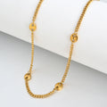 Hot Selling Jewelry 18k Gold Plated Stainless Steel Necklaces Chain Jewelry for Women