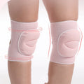 Updated Safety Knee Pads for Volleyball Pole Dance Sports Flexible Nylon Compression Knee Brace Thickened Sponge Protective Knee