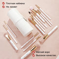 For Wholesale Professional Makeup Brushes 12Pcs Synthetic Hair Eco-friendly Wooden Handle Foundation Eyeshadow Concealer Brow