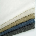 Premium Medium-weight Pure Twill Fabric 183gsm 138CM Skin-friendly Opaque Organic 100% Flax Linen Fabric for Clothes Garment