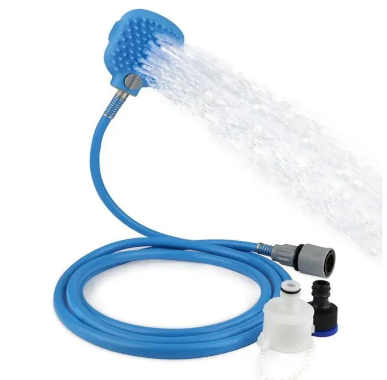 Pet Washing Grooming Tools Dog Cat Massage Shower Sprayer Hair Remover Brushsilicone Pet Bath Grooming