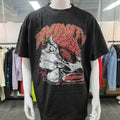 US Free Tax Custom Logo Graphic Diamond Oversized Streetwear Cotton T Shirt Dtg TShirt Rhinestone Heat Transfer T-Shirt for Men