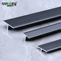 Decorative t Shape Tile Trim Metal Tile Trim Corners Ceramics Aluminium Tile Trim Ceramic t Shape Decorative Profile