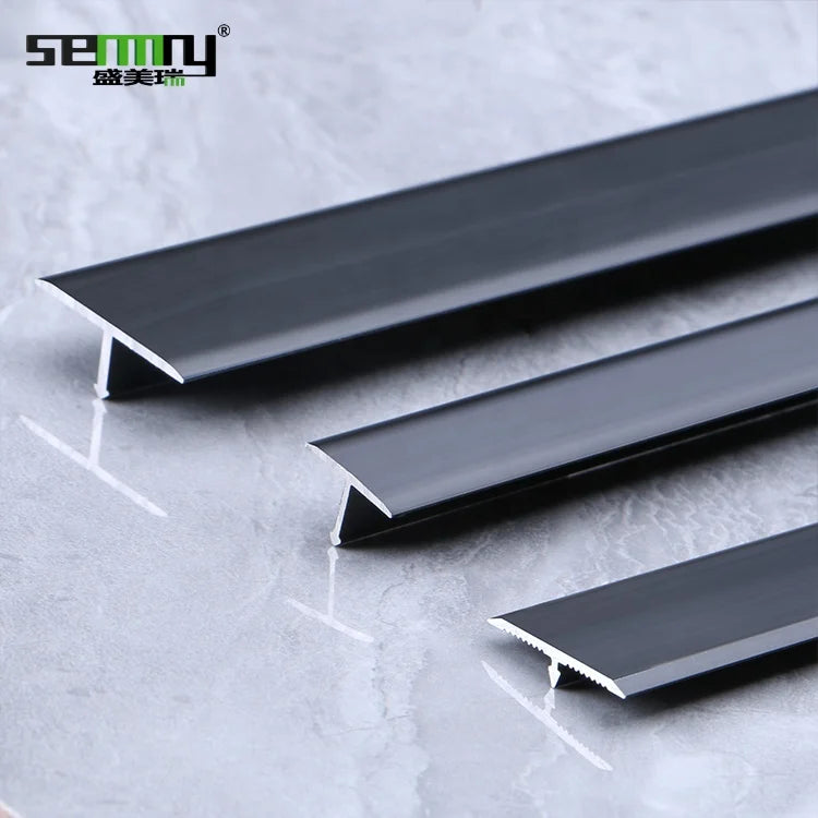 Decorative t Shape Tile Trim Metal Tile Trim Corners Ceramics Aluminium Tile Trim Ceramic t Shape Decorative Profile