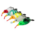 SNEDA Factory Wholesale 6cm/13g Soft Fishing Frog Lure With Double Hooks Simulated Frog Bait
