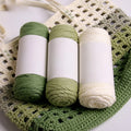 Surprise Price 2mm 100% Cotton Fancy Round Hollow Yarn for Knitting Bag and Hat
