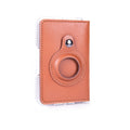 New Minimalist Wallet Slim Front Pocket RFID Blocking Leather Metal Wallets for Men with Airtag  Tracker Holder
