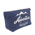 Wholesale Metal Zipper Cotton Canvas Cosmetic Bag Custom Printed logo Travel Wash Bag Foldable Make up Pouch Eco