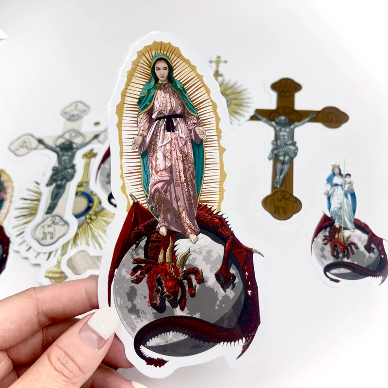 Custom Vinyl Sheet Stickers Waterproof Printing UV Protection Custom Design Die Cut Stickers