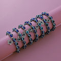 Wholesale Turkish Jewelry Bracelet Handmade Trendy Elastic Lucky Custom Bead Bracelet for Men's