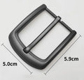 High Quality 4 cm Alloy Zinc Belt Buckle New Stock Product