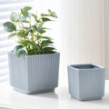 Hot Selling Modern Home Garden Porcelain Ceramic Pots New Design Flower Planters Indoor/Outdoor Use Glazed Finish Durable