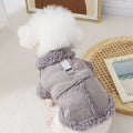 Wholesale Fashion Barber Fleece Warm Winter Dog Coat Jacket Fashion Pet Dog Clothes