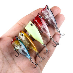 Fishing Bait 4cm/3.3g Popper Fishing Lures Artificial Fishing Lure