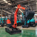 Free Shipping Euro 5 EPA Engine Crawler Hydraulic Excavator Kubota Engine 1 Ton Small Digger Mini Excavator