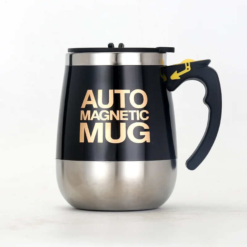 Self Stirring Coffee Mug Automatic Mixing Stainless Steel Cup To Stir Your Coffee Tea Hot Chocolate Milk Protein Shake