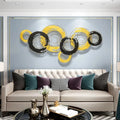 68*151cm Iron Wall Decoration Living Room Bedroom Background Wall Decoration Wall Hanging Nordic Home Decor