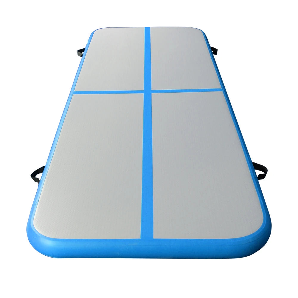 Home Training Air Track Inflatable Gymnastics Mat PVC Beach Park Yoga Martial Arts Mat Custom 3m Cheerleading Karate Taekwondo