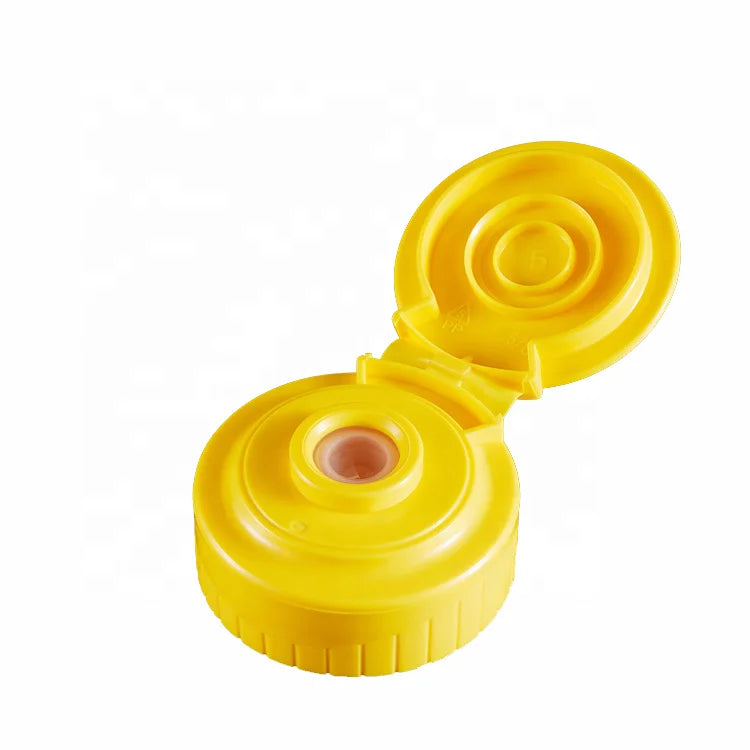 Wholesale Factory Price 38 400 Ketchup Dispensing Flip Top Cap With Silicone Valve