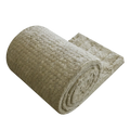 UET Non-combustible A1 Waterproof Mineral Wool Insulation Roll Lambda 0.032 Sound Absorption 100kg Wire Mesh Rock Wool Blanket