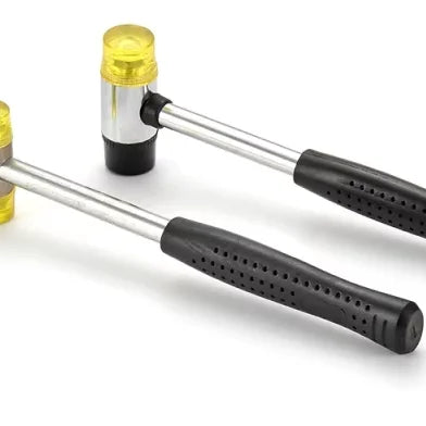 Hot Sale 20-50mm Two-way Hammer with Steel Handle PVC Hammer