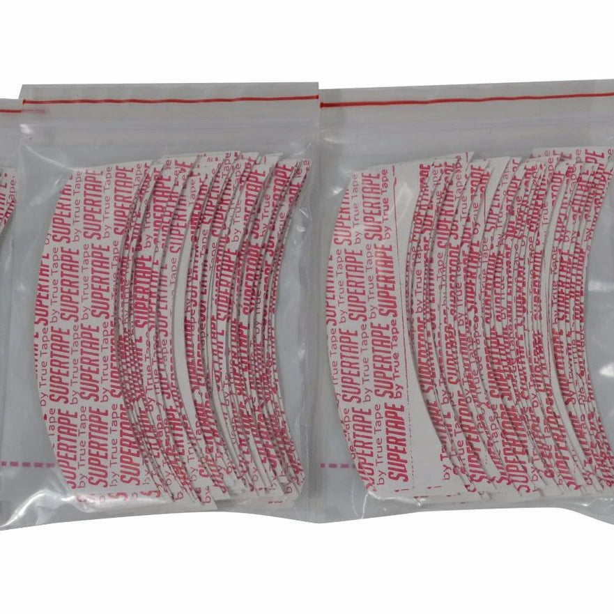 WALKER Red ML Tapes for Lace Wig Tools-Waterproof Super Strong Double-Sided Adhesive Tape for Lace Wig Replacement
