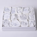 HZ Bulk Wholesale Natural Quartz Crystal Raw Healing Howlite Stones Set Box Gift for Decoration