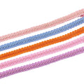 12mm Diy Clothes Garment Accessories Colored Polyester Edge Centipede Ribbon Upholstery Home Textile Sewing Lace Webbing Trim