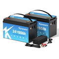 Original Manufacture Kepworth 24V 60AH LifePo4 Battery Pack Rechargeable Lithium Iron Phosphate Battery for Solar Power RV Boat