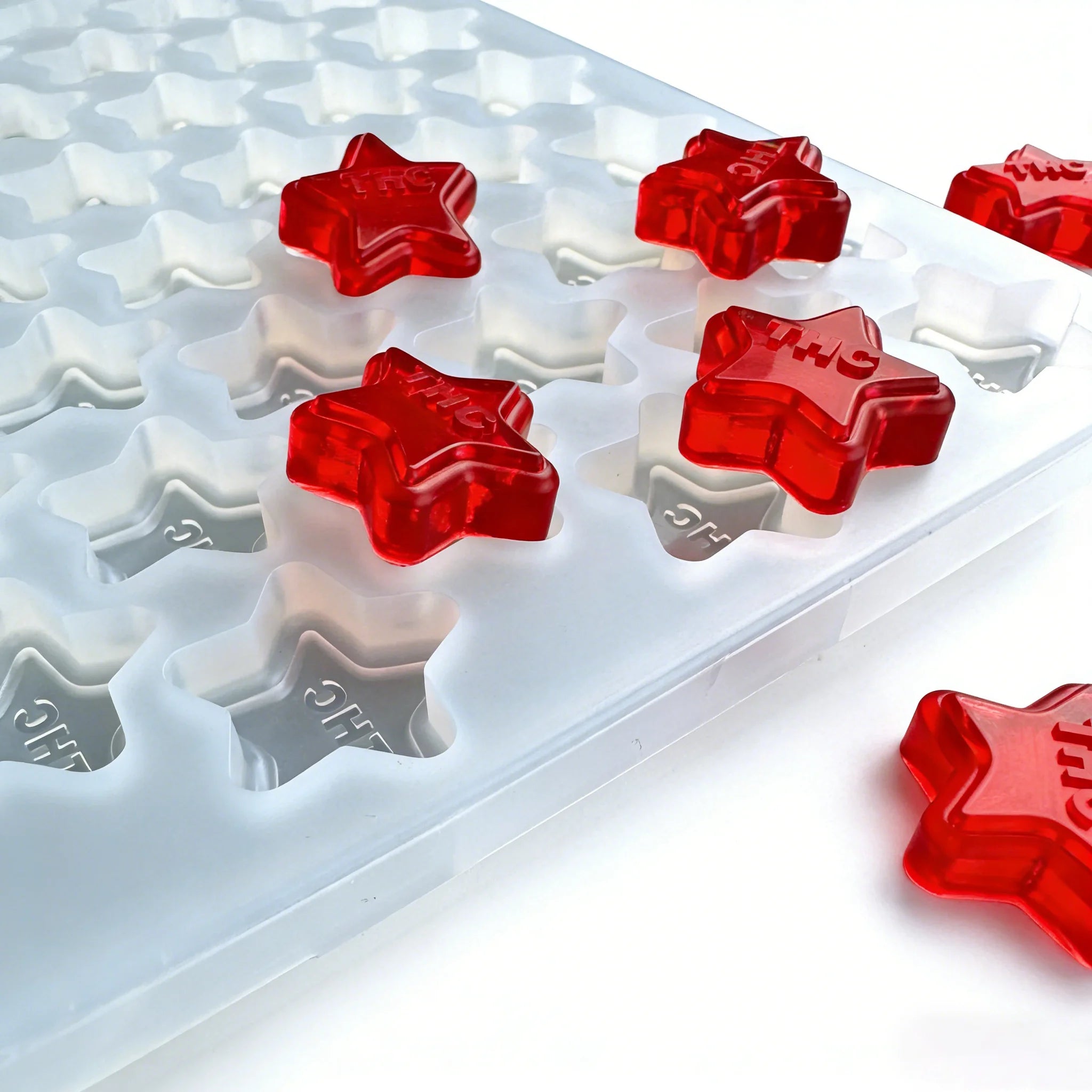 5ml Custom Eco-Friendly Reusable Food Safe 3D Silicone Gummy Bear & Chocolate Candy Mold