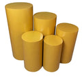2026 Wholesale 5pcs Gold Wedding Plinths