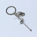Fencing Foil Sabre Epee Keychain a Memorable Sports Souvenir Keyring
