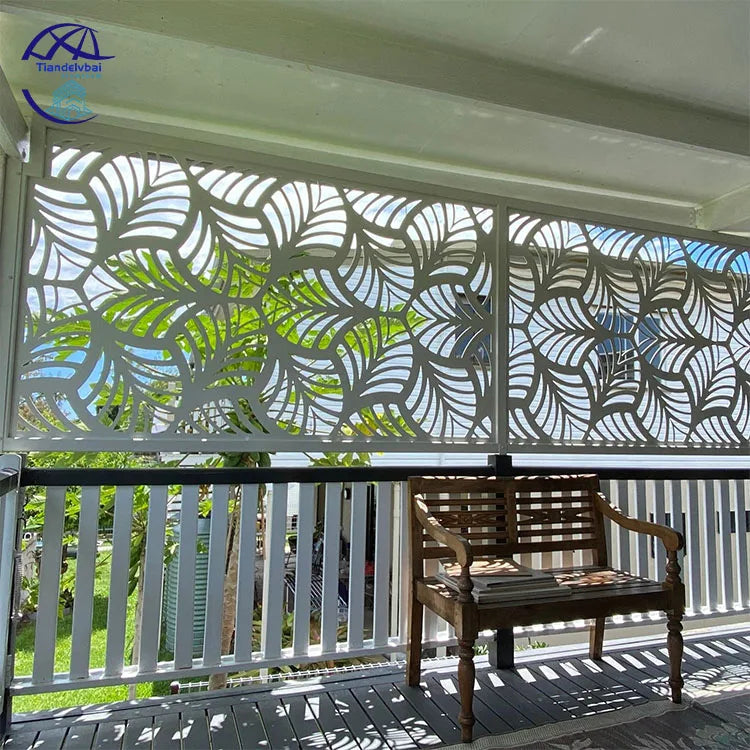 Laser Cut Metal Fence Decorative Laser Cut Home DÃ©Cor Outdoor
