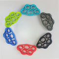 Kangsong KSB-008D Set of 3 Silicone Rubber Hand Grips 3kg/4kg/5kg Finger Exercise Strengthener Resistance Band for Training