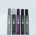 10ml clear Slim Round Cylinder Heavy Wall Thick Bottom Perfume Bottles Essential Oil Glass Roll on Roller Bottle