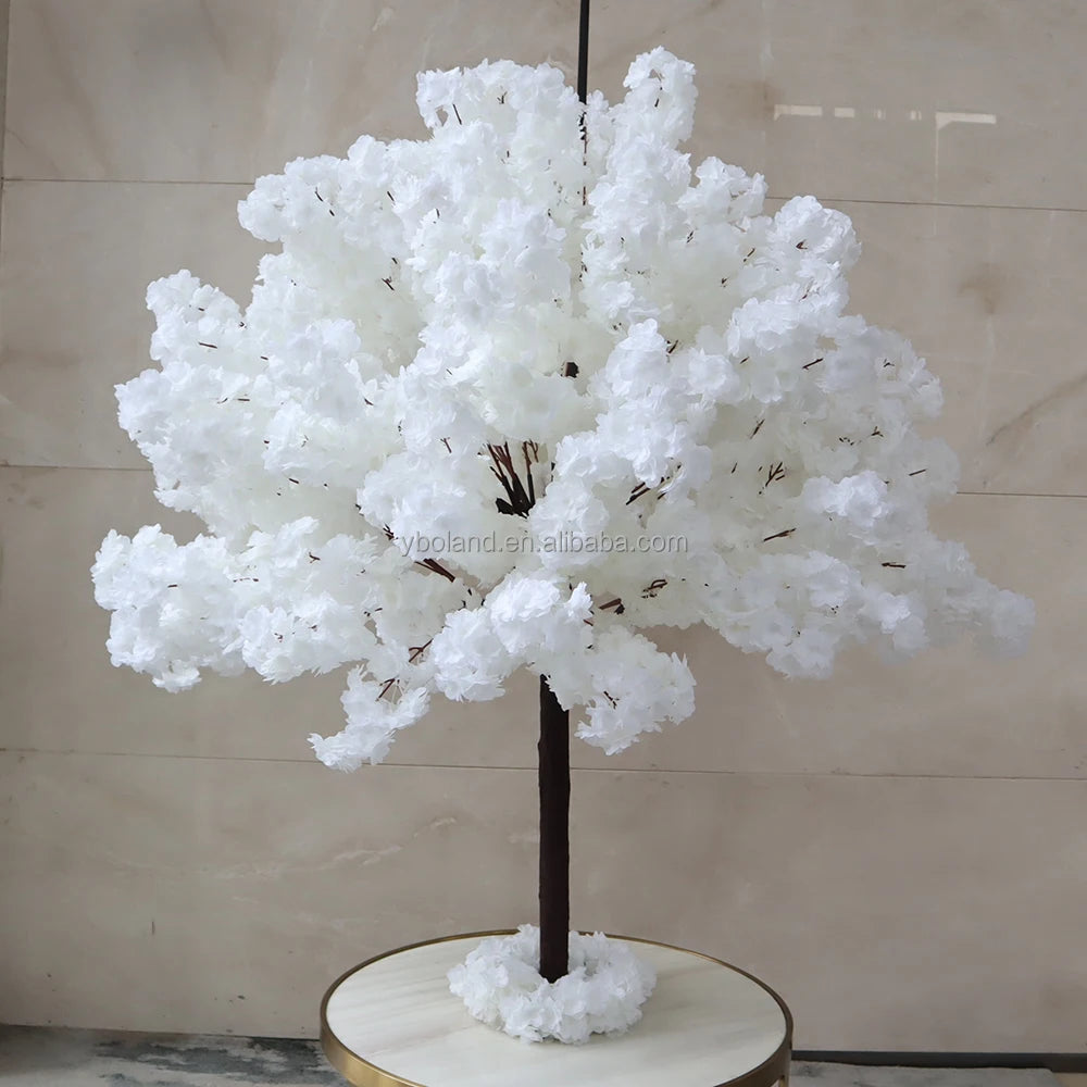 S736 3ft 4ft 5ft Indoor Wedding Event Decoration Small Flower Fake Tree Artificial Cherry Blossom Centerpiece for Wedding Table