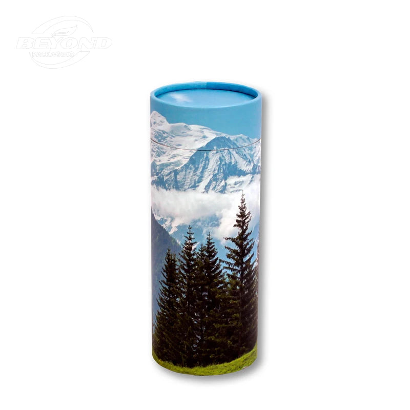Biodegradable Cardboard Funeral Supplies Dog Cat Bird Animal Human Coffin Pet Ash Cremation Urn Scattering Tubes