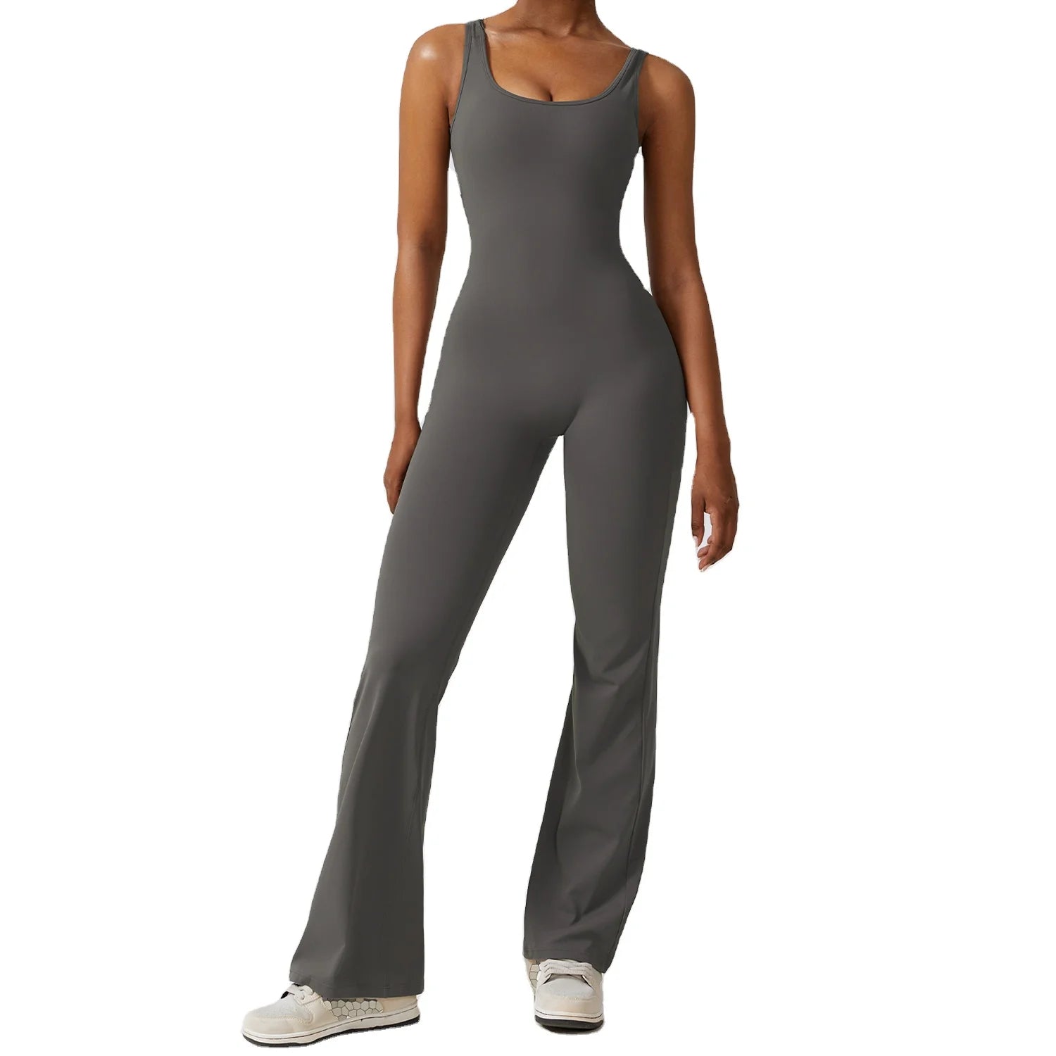 Hot Sale Woman Scrunch Booty Workout Sets Yoga Fitness Wear Jumpsuits Cloths for Women