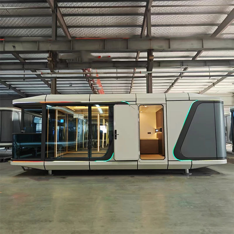 Luban Steel Cabin Prefabricated Container House Comfortable and Durable Capsule House Outdoor Container Hotel