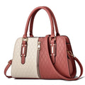 Trending Luxury Good Quality Pink 2026 Latest Design Tote Big Hand Bags Ladies Pu Leather