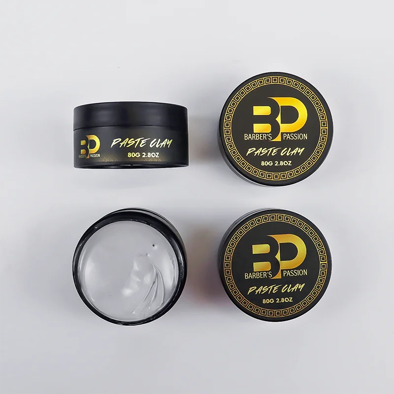 Barberpassion Factory Matt Clay High Hold Heat Protection Shine Free Hair Clay Styling Paste Matte Cream