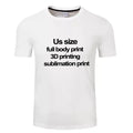 Wholesale Classic Round Neck Polyester Blank t Shirt Custom Printing With logo White Plain Organic Polyester T-shirt in Bulk