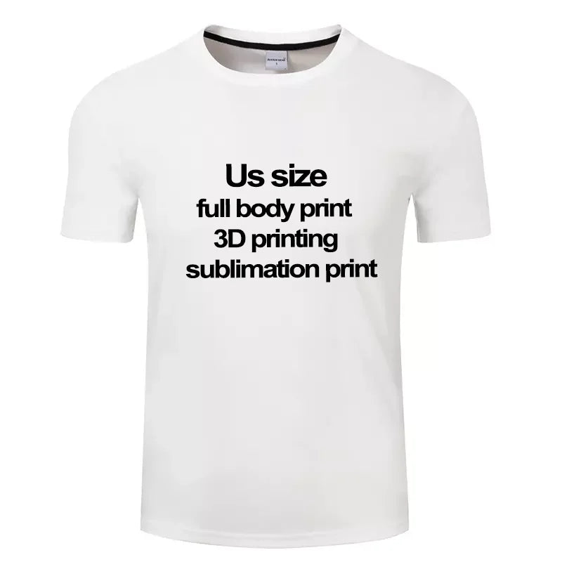 Wholesale Classic Round Neck Polyester Blank t Shirt Custom Printing With logo White Plain Organic Polyester T-shirt in Bulk