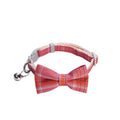 Cute Cartoon Style Eco-Friendly Polyester Soft Cat Collar with Bell and Bowknot